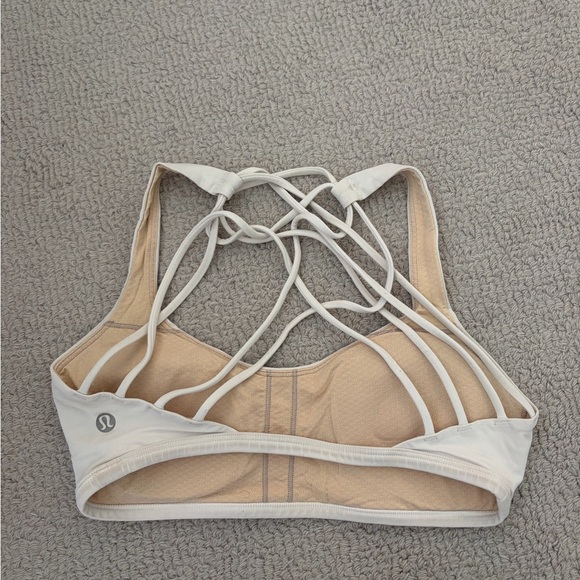 Lululemon Free to Be Wild White Bra - Picture 2 of 4
